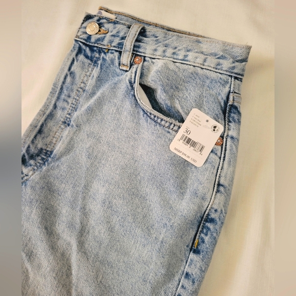 Free People Stone Washed Distressed Jeans size 30 - Picture 7 of 14